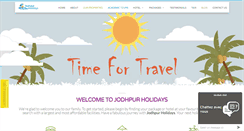 Desktop Screenshot of jodhpurholidays.com